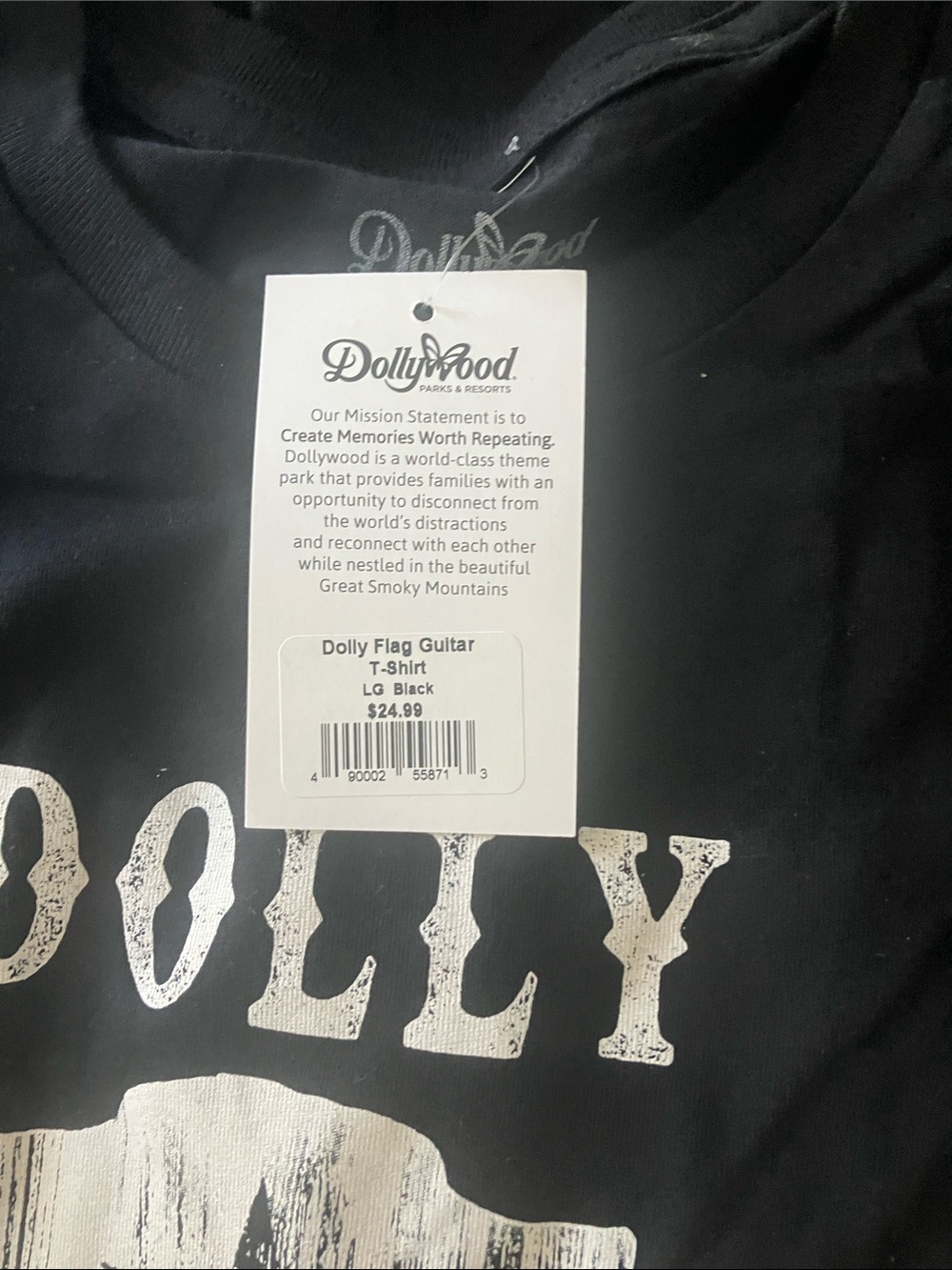 Dolly Black Short-Sleeve Graphic Tee - Dollywood - Picture 2 of 3